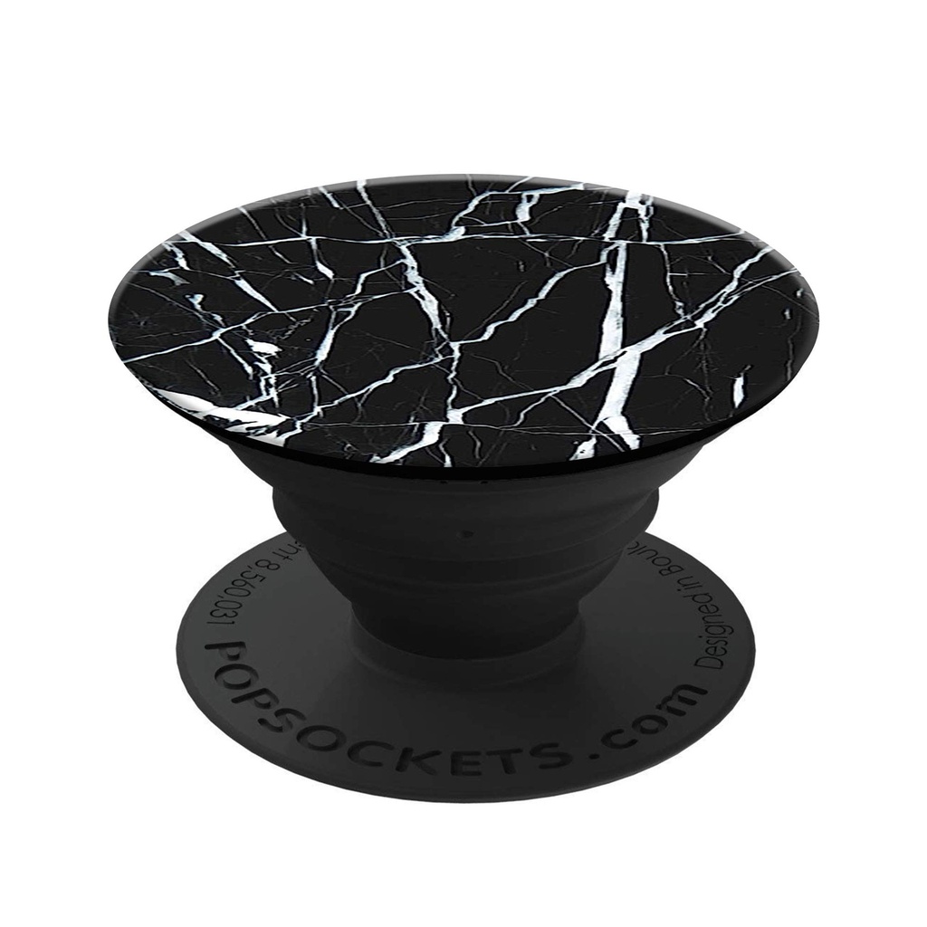 Popsockets: Collapsible Grip And Stand For Phones And Tablets - Black Marble