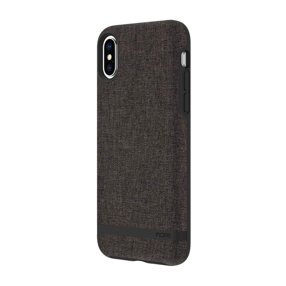 Incipio Carnaby Iphone Xs Case [Esquire Series] With Co-Molded Design And Ultra-Soft Cotton Finish Iphone Xs - Gray (Iph-1783-Gry)