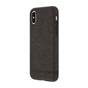 Incipio Carnaby Iphone Xs Case [Esquire Series] With Co-Molded Design And Ultra-Soft Cotton Finish Iphone Xs - Gray (Iph-1783-Gry)