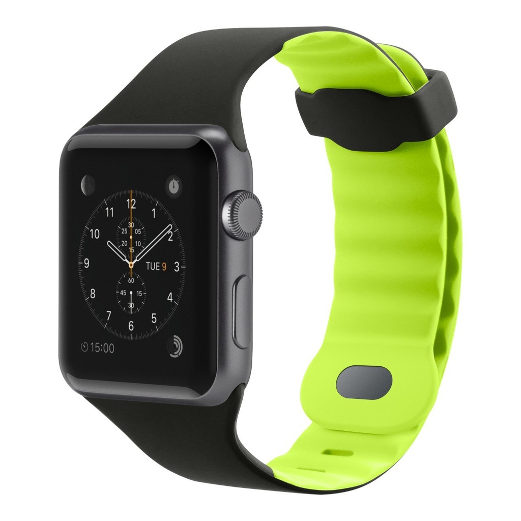 Belkin F8w729btc03 Sport Band For Apple Watch Series 4, 3, 2, 1, /40 Mm, Citron Green, 38 Mm