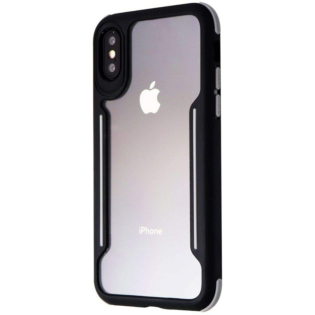 Verizon Shock Absorbent Slim Guard Case For Iphone Xs/X - Black/Gray