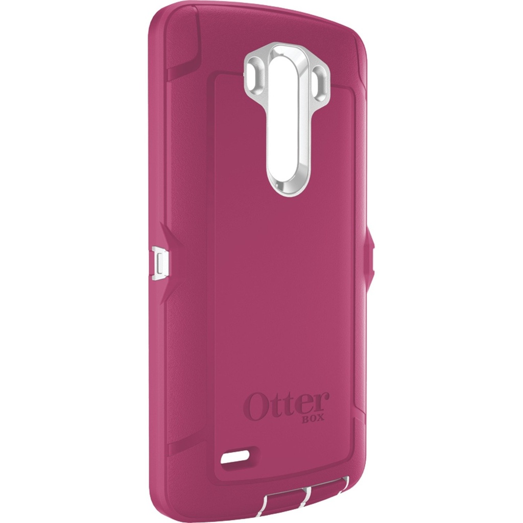 Otterbox Lg G3 Defender Series Case With Belt Clip Holster - Retail Packaging - Black
