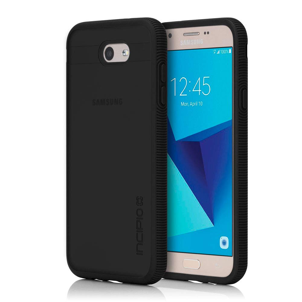 Incipio Octane Samsung Galaxy J7 (2017) Case With Textured Bumper And Hard Shell Back For Samsung Galaxy J7 (2017) - Raspberry