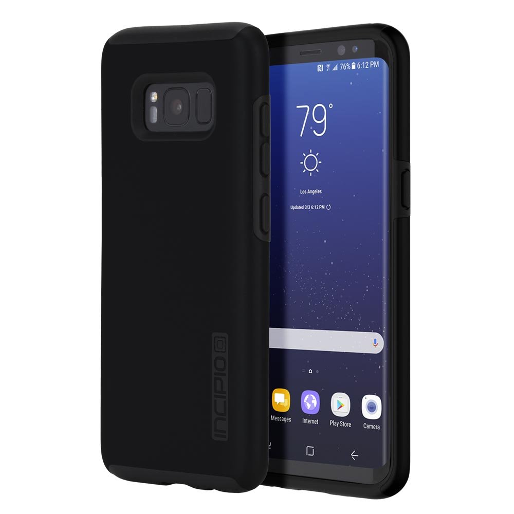 Incipio Dualpro Case For Samsung Galaxy S8+ - Black/Black