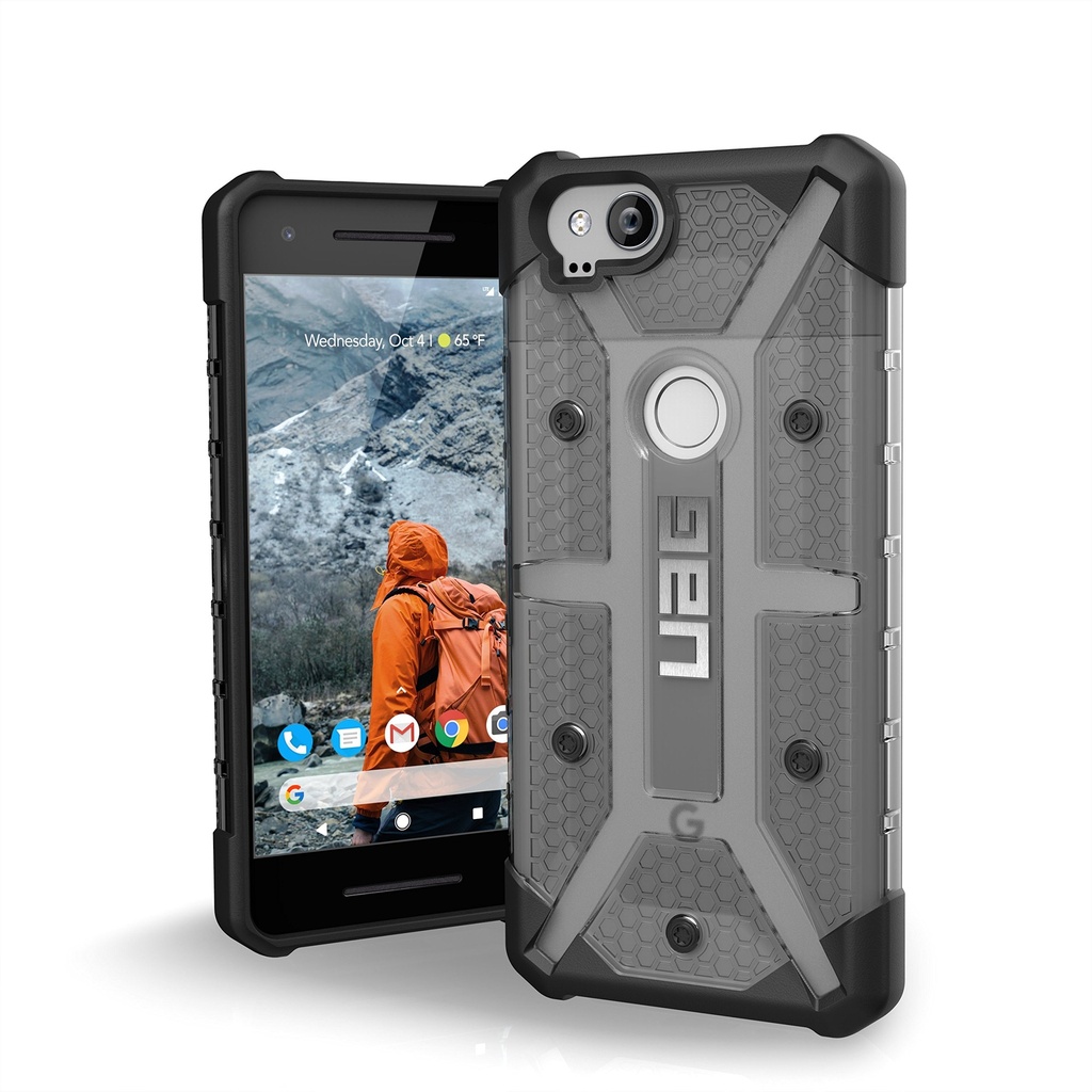 Urban Armor Gear [Uag Google Pixel 2 [5-Inch Screen] Plasma Feather-Light Rugged [Ice] Military Drop Tested Case