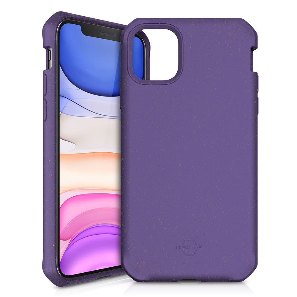 Itskins Feroniabio Terra Protective Phone Case For Apple Iphone 11 - Purple