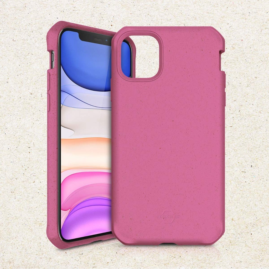Itskins Feroniabio Terra Protective Phone Case For Apple Iphone 11 - Pink