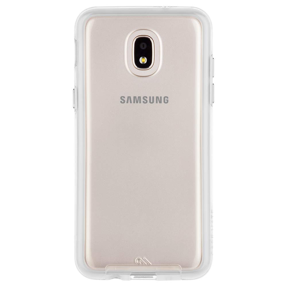 Case-Mate Samsung J3 Case - Naked Tough - Cell Phone Case For J3, Eclipse 2, J3 Mission 2, J3 Star, Express Prime 3, Amp Prime 3 - Clear