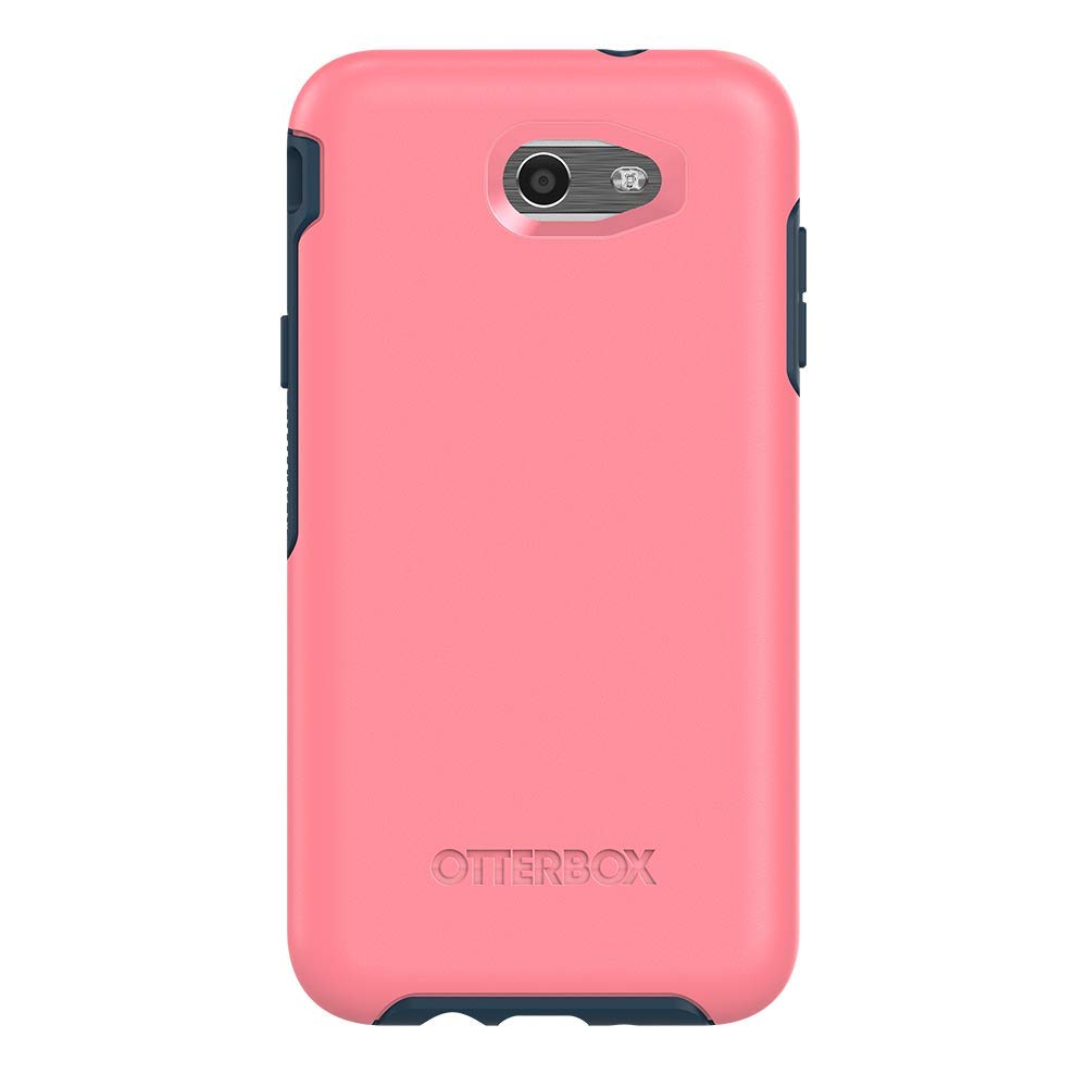 Otterbox Symmetry Series Case For Samsung Galaxy Express Prime 2, J3, J7 - Saltwater Taffy (Pipeline Pink/Blazer Blue)