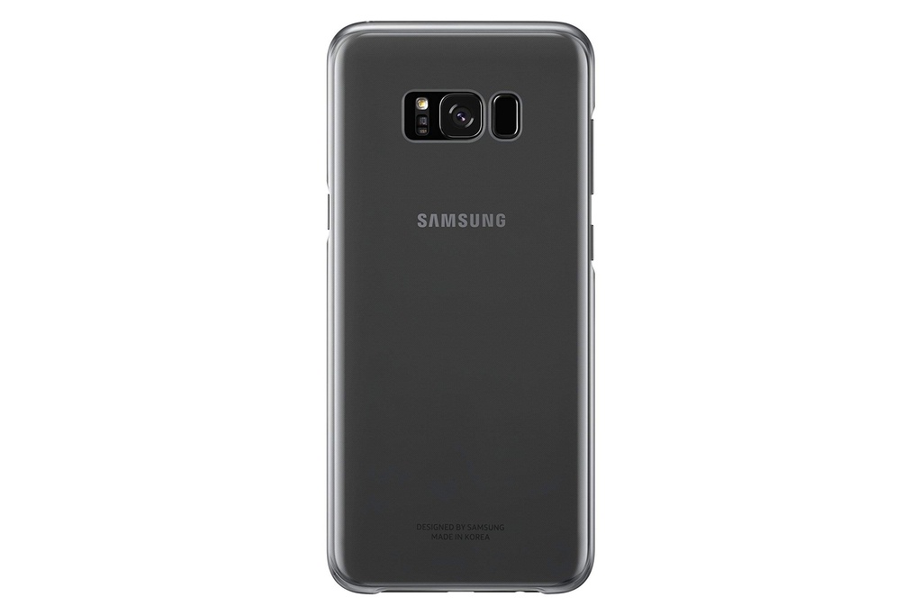 Samsung Galaxy S8+ Clear Protective Cover, Black