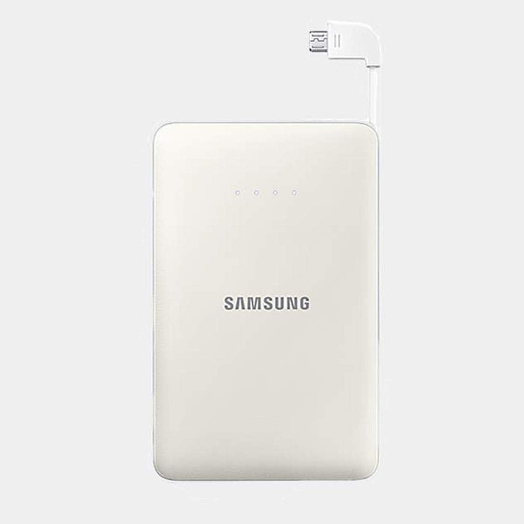 SAMSUNG GALAXY EXTENDED BATTERY PACK 11300 MAH WITH MICROUSB CHARGING CABLE- WHITE
