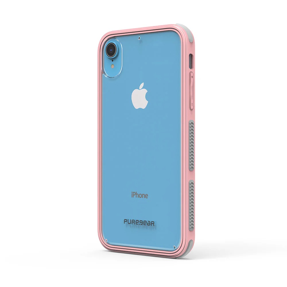 PUREGEAR - DUALTEK CLEAR CASE FOR IPHONE XR - CLEAR/SOFT PINK