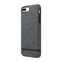 Incipio Carnaby Iphone 8 Plus & Iphone 7 Plus Case [Esquire Series] With Co-Molded Design And Ultra-Soft Cotton Finish For Iphone 8 Plus & Iphone 7 Plus - Gray