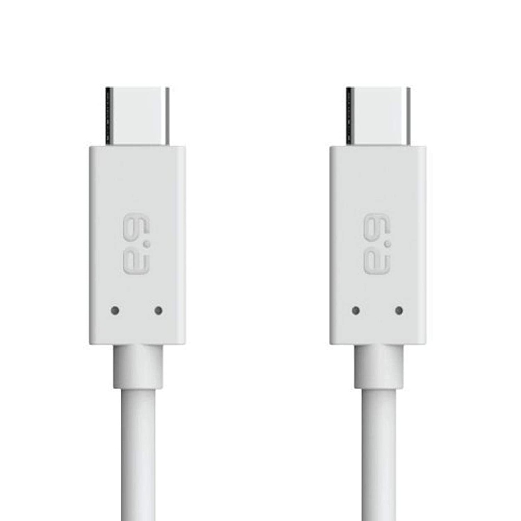 Puregear Usb-C To Usb-C Cable, White - 4 Ft.