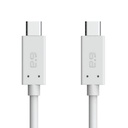 Puregear Usb-C To Usb-C Cable, White - 4 Ft.