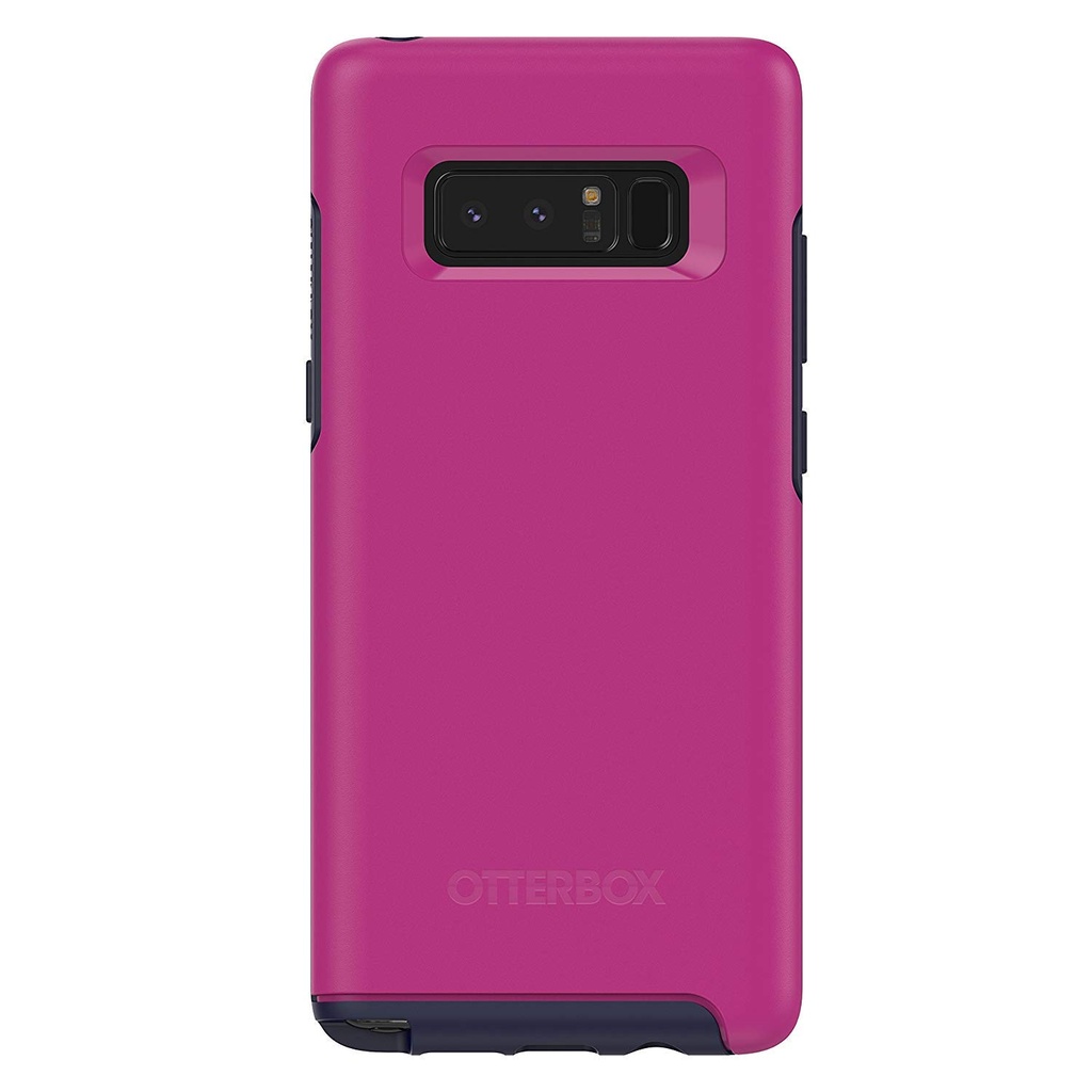 Otterbox Symmetry Series Case For Samsung Galaxy Note8 - Retail Packaging - Mixed Berry Jam (Baton Rouge/Maritime Blue)