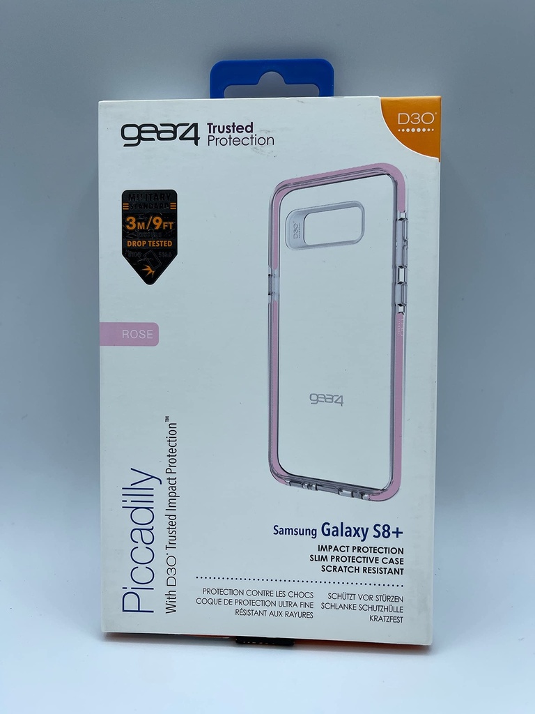 Gear 4 Case For Galaxy S8 Plus, Rose Gold (Sgs8e87d3)