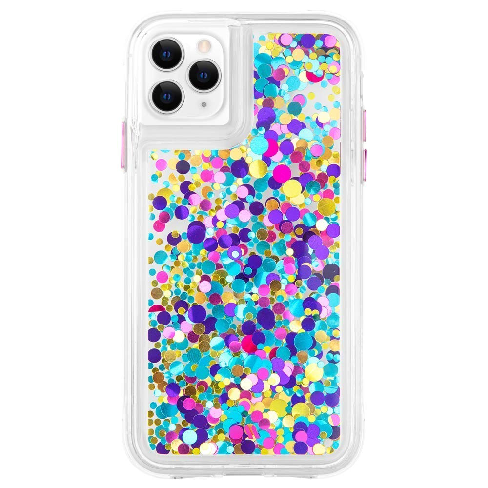 Case-Mate - Waterfall - Glitter Case For Iphone 11 Pro Max - 6.5 Inch - Confetti