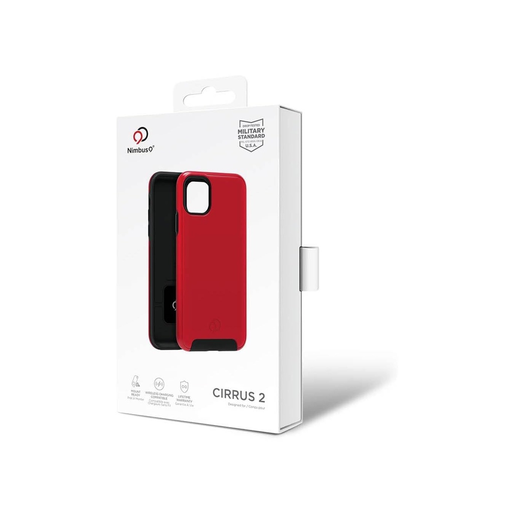 Nimbus9 Apple Iphone 11 Pro Max Cirrus 2 Case-Crimson, Red