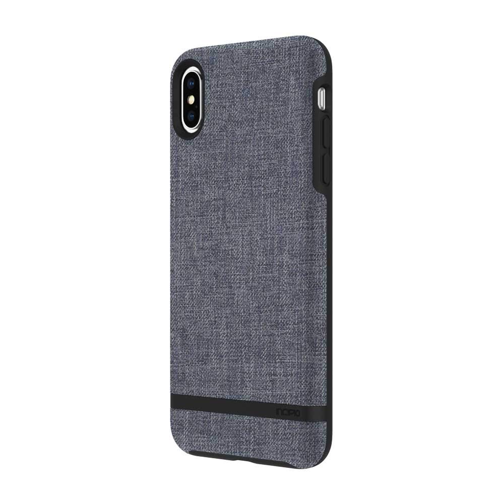 Incipio Carnaby Iphone Xs Max Case [Esquire Series] With Co-Molded Design And Ultra-Soft Cotton Finish Iphone Xs Max - Blue