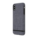 Incipio Carnaby Iphone Xs Max Case [Esquire Series] With Co-Molded Design And Ultra-Soft Cotton Finish Iphone Xs Max - Blue