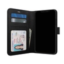 Skech Polo Book Clutch Wallet Cover With Detachable Protective Shockproof Inner Case And Stand For Iphone 11 Pro 5.8" [Wireless Charging Compatible] - Black