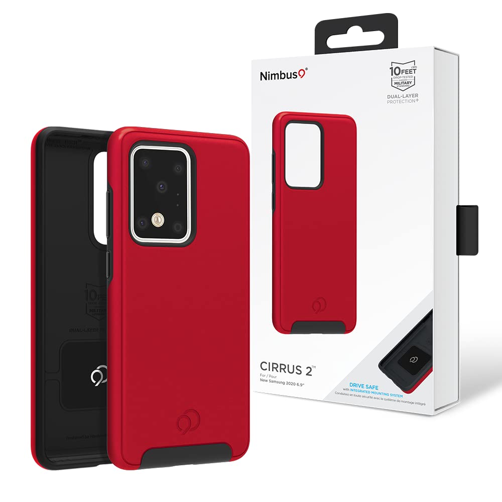 Nimbus9 Cirrus 2 Case For Samsung Galaxy S20 Ultra - Crimson