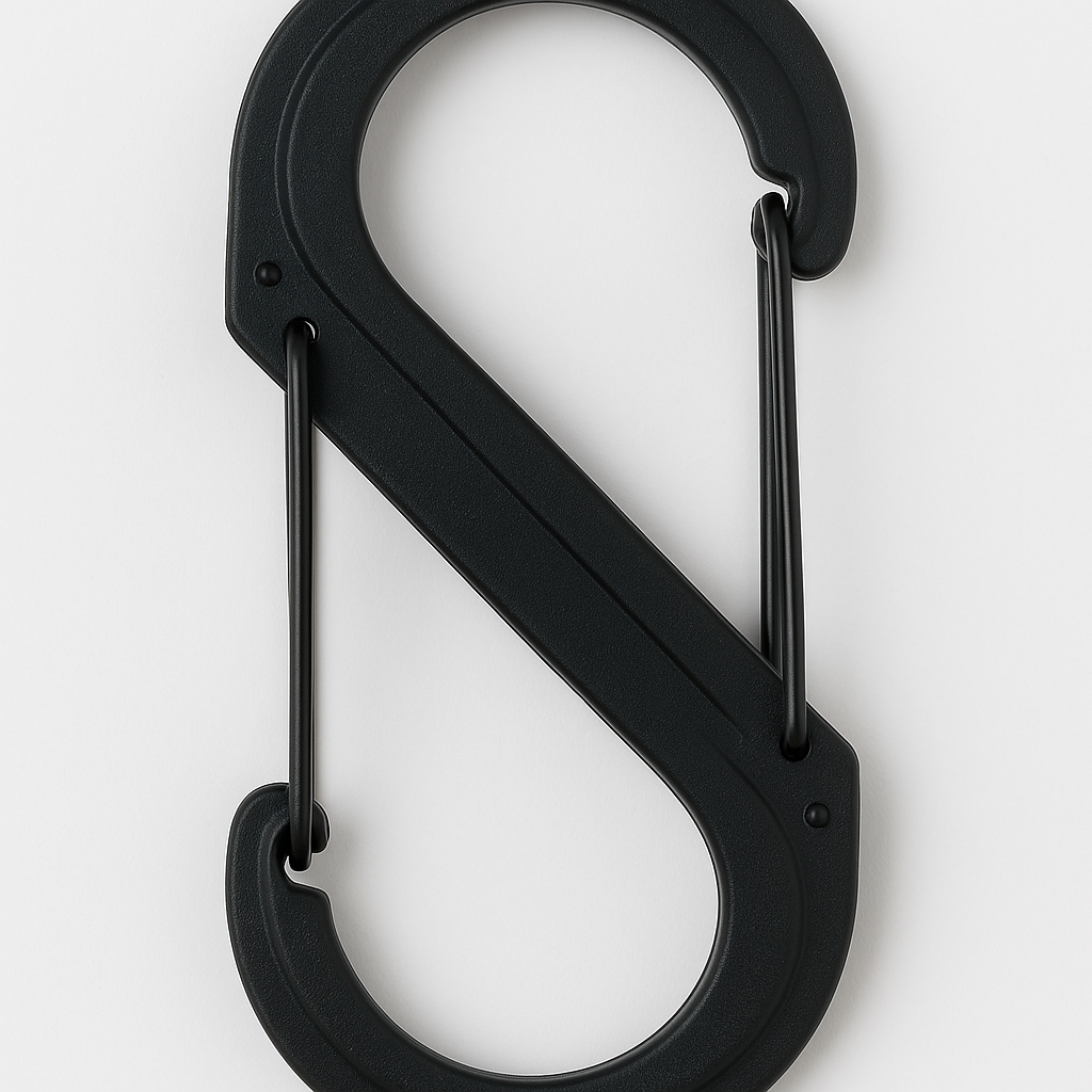 Nite Ize S-Biner Plastic Size #4 - Black/Black Gates