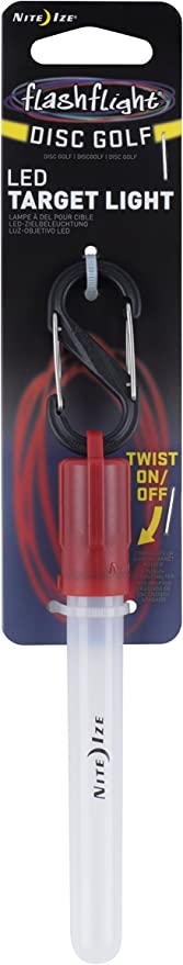 NITE IZE FLASHFLIGHT DISC GOLF LED TARGET LIGHT WATERPROOF GLOWSTICK