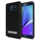 Seidio® Surface With Metal Kickstand Case (Black) For The Galaxy Note 5 [Slim & Sleek]