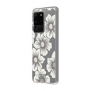 Kate Spade New York Protective Hardshell Case (1-Pc Comold) For Samsung Large - Hollyhock Floral Clear/Cream With Stones