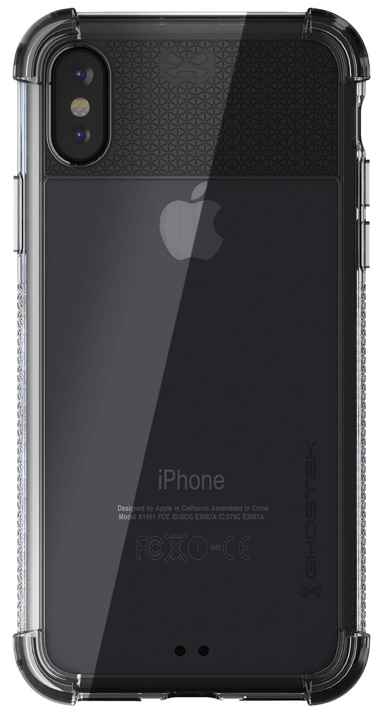 Ghostek Covert 2 Case With Industrial Strength Military Drop Protection For Apple Iphone Xs/X - Black