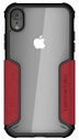 Ghostek Exec 3 Iphone Xr Card Case With Industrial Strength Military Drop Protection For Apple Iphone Xr 2018 | Supports Qi Wireless Charging | Works With Face Id | Red