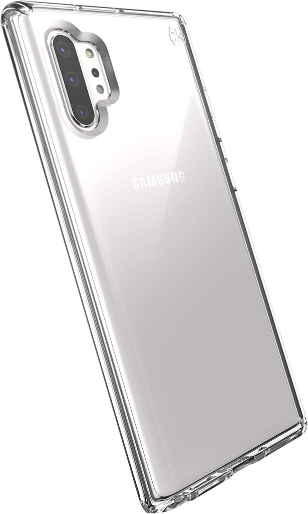 Speck Presidio Stay Clear Samsung Galaxy Note 10+ (Pc), Impactium, Slim Fit, Case, Clear/Clear