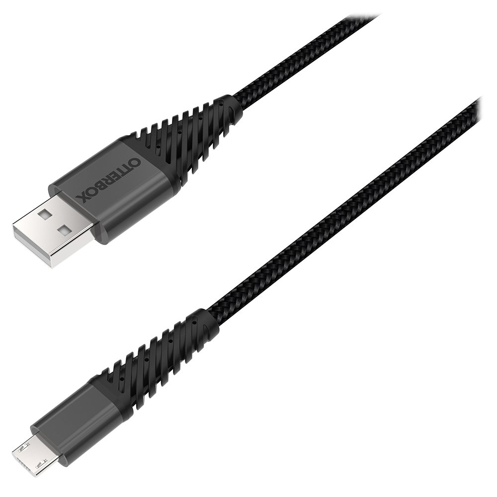 Otterbox Micro Usb Cable (3m - 9.8ft) - Retail Packaging - Black