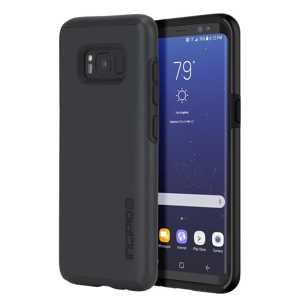 Incipio Samsung Galaxy S8 Plus Dualpro Case - Iridescent Black And Black