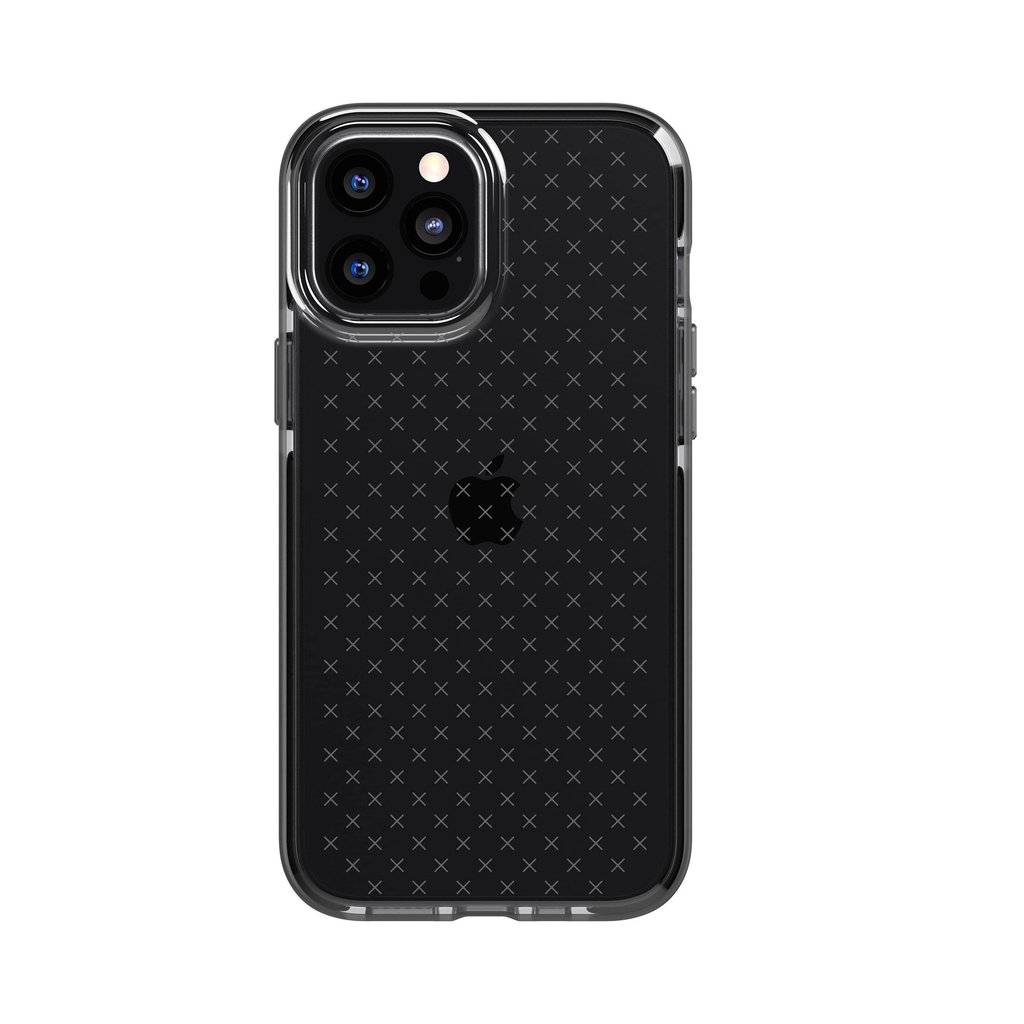 Tech21 Evo Check Case For Apple Iphone 12 Pro Max With 12 Ft Drop Protection, Smokey/Black