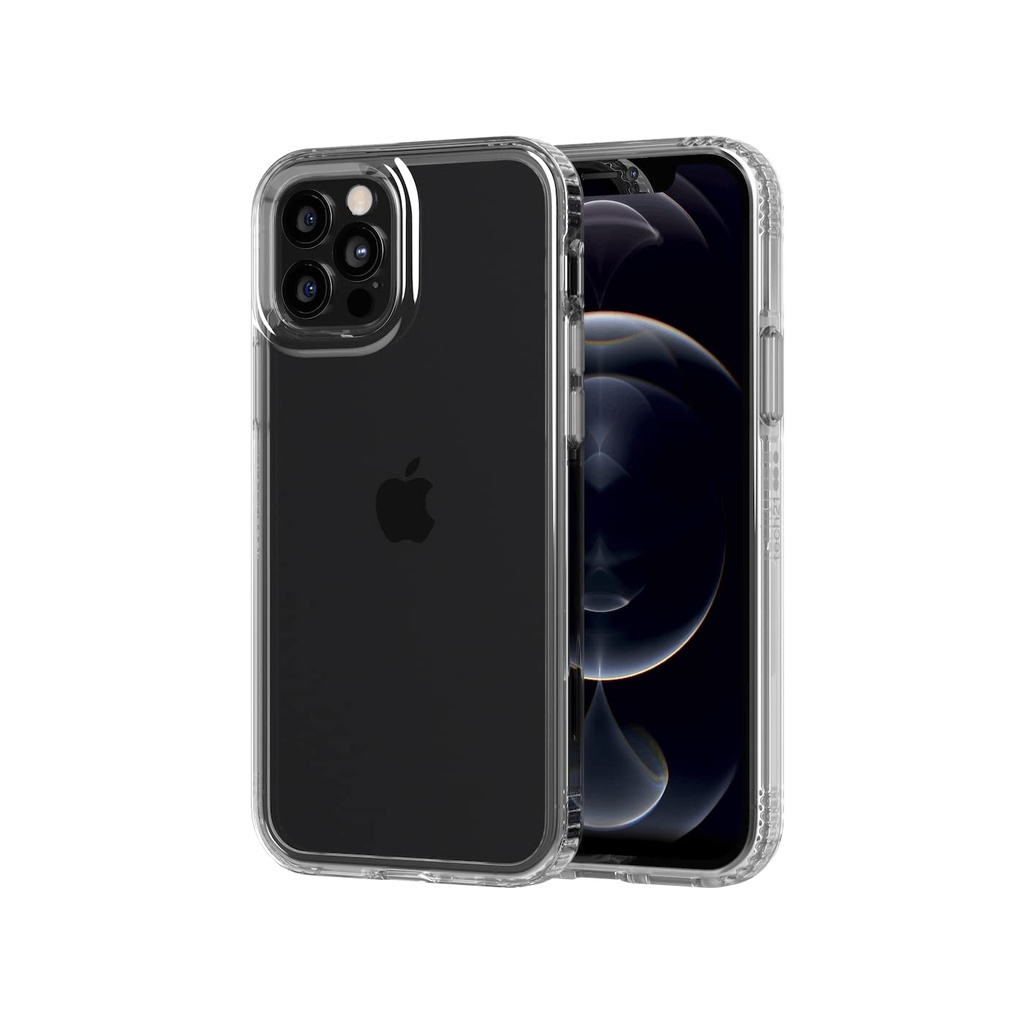 Tech21 Evo Clear Phone Case For Apple Iphone 12 Pro Max 5g With 10 Ft. Drop Protection