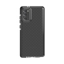 Tech21 Evo Check For Samsung Galaxy Note20 Ultra 5g Phone Case - Hygienically Clean Germ Fighting Antimicrobial Properties With 12ft Drop Protection, Black/Smokey