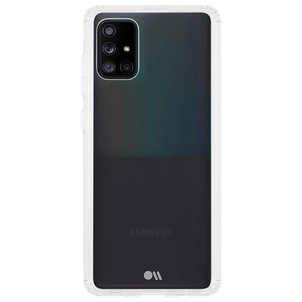 Case-Mate Samsung Galaxy A71 5g Uw Case - Clear - With 10ft Drop Protection & Wireless Charging - Tough Series Case For A71 Verizon - Anti Yellowing Lightweight Cover With Anti Scratch Technology