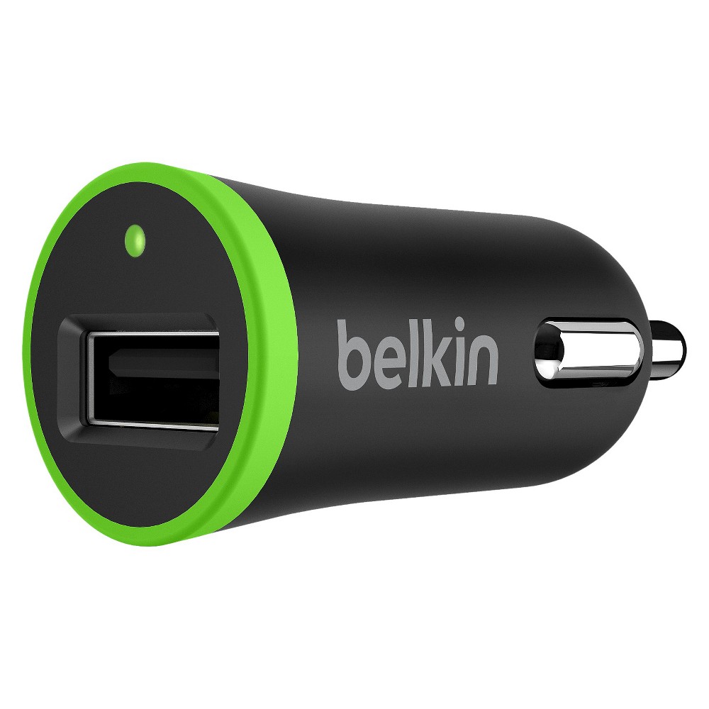 BELKIN BOOST UP CHARGE 12W 2.4 AMP CAR CHARGER BLACK