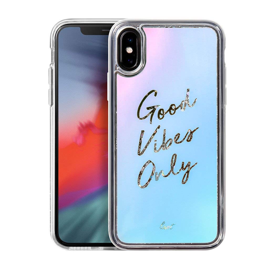 Laut - Good Vibes Only For Iphone Xs/Iphone X | Durable | Good Vibes | Reflective Glitter