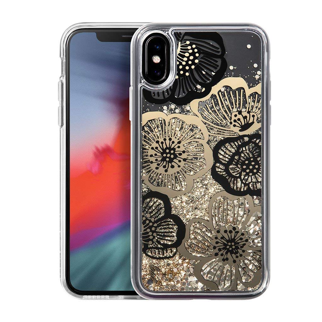 Laut - Fleur For Iphone Xs/Iphone X| Durable | Reflective Glitter | Metallic Details