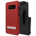 Seidio Surface Combo For Samsung Galaxy S8 - Dark Red/Black