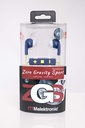 Malektronic Defective No Warranty Zero Gravity Sport Wireless Earphones With Reflective Wire