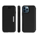 Otterbox Strada Case For Iphone 12 Pro Max, Shockproof, Drop Proof, Premium Leather Protective Folio With Two Card Holders, 3x Tested To Military Standard, Black