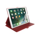Speck 9.7" Ipad Pro Balance Folio, Slim 4-Foot Drop Tested Ipad Folio With Adjustable Stand, Black/Slate Grey