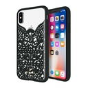 Incipio Apple Iphone X Kate Spade New York Lace Cage Case - Lace Hummingbird Black And Clear