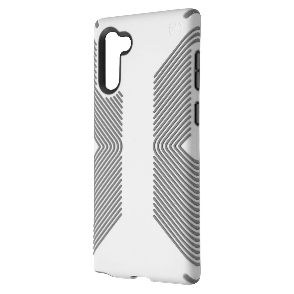 Speck Presidio Grip Samsung Galaxy Note 10 Case, Marble Grey/Anthracite Grey