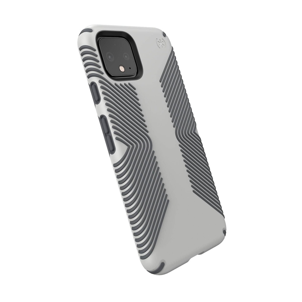 Speck Presidio Grip Case For Google Pixel 4 - Marble Grey/Anthracite Grey